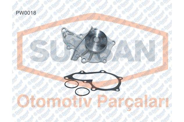 SUPSAN PW0018 Devirdaim Toyota Corolla 1.6 Enjeksyonlu (4af Motor)
